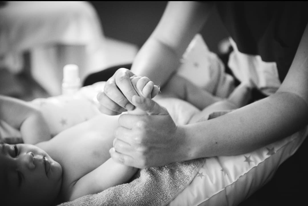 Massage bien-naître pour bébé